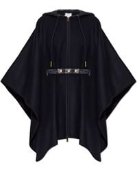 Moncler - Wool Poncho - Lyst