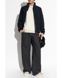 Stone Island - Lightweight Jacket With A Stand-Up Collar - Lyst