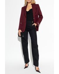 Versace - Blazer With Appliqués On The Pockets - Lyst