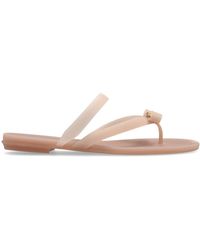 Ferragamo - Rubber Flip-Flops "Jealsa" - Lyst