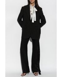 Dolce & Gabbana - Oversize Blazer With A Striped Pattern - Lyst