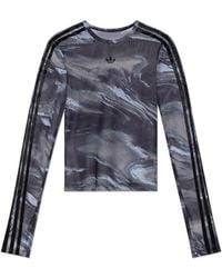 adidas Originals - Transparent Long Sleeve T-Shirt - Lyst