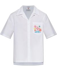CASABLANCA - Shirt With Embroidery - Lyst