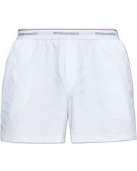 DSquared² - Cotton Boxers With Logo - Lyst