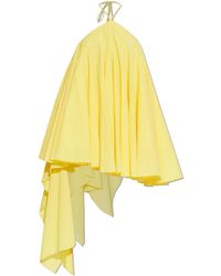 Jacquemus - Pleated Dress With An Asymmetric Cut - Lyst