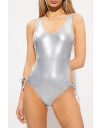 Isabel Marant 'symis' One-piece Swimsuit - Metallic
