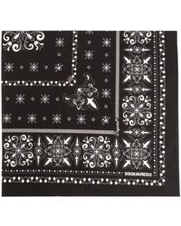 DSquared² - Cotton Scarf - Lyst