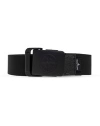 Stone Island - Belt With Logo - Lyst