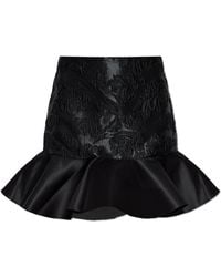 Ganni - Floral Pattern Skirt - Lyst