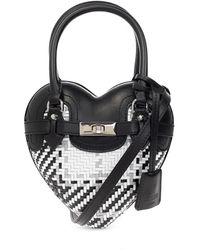 Moschino - Heart-Shaped Shoulder Bag - Lyst