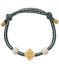 CASABLANCA - Bracelet With Pearls - Lyst