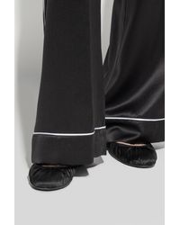 Dolce & Gabbana - Satin Ballet Flats - Lyst