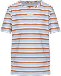Marni - T-Shirt With Striped Pattern - Lyst