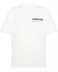 Ambush T-shirt With Logo - White