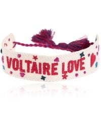 Zadig & Voltaire - Bracelet With Embroidery - Lyst
