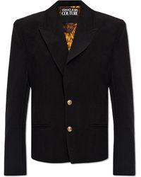 Versace - Blazer With Lace-up Back, - Lyst