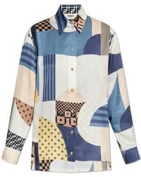 Fendi - Patterned Shirt - Lyst