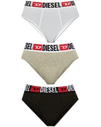 DIESEL - Three-Pack Of Briefs 'Ufpn-Blanca-R-Threepack' - Lyst