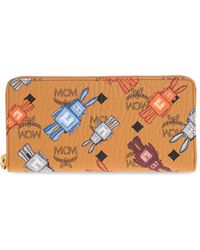 MCM - Wallet With Logo - Lyst