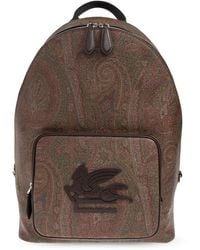 Etro - Backpack With Logo - Lyst