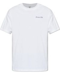 Sporty & Rich - T-Shirt From The "Beverly Hills Tennis" Collection - Lyst