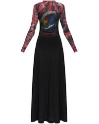 Balenciaga - Dress With Print - Lyst