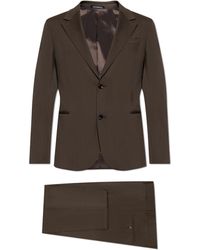 Emporio Armani - Wool Suit - Lyst