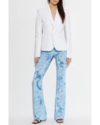 Versace Jeans Couture - Trousers With Flared Legs - Lyst