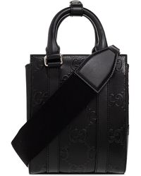 Gucci - Leather Shoulder Bag - Lyst