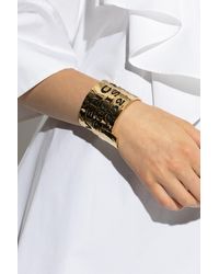 Givenchy - Bracelet With Engraved Logo - Lyst