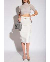 Fendi Knee-length skirts for Women - Up to 75% off at Lyst.com