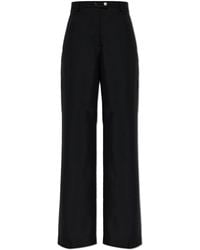 Jil Sander - Wool Pleated Trousers - Lyst
