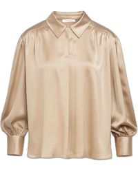 By Malene Birger - 'Leonora Satin' Shirt - Lyst