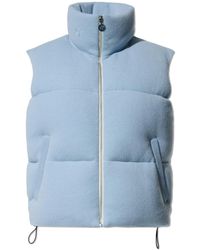 Perfect Moment - Quilted Vest With Stand-Up Collar - Lyst