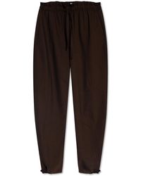 Ganni - Loose-Fitting Trousers - Lyst