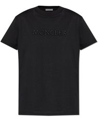 Moncler - T-Shirt With Logo - Lyst