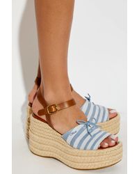 Chloé - Wedge Sandals "Isla" - Lyst