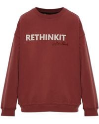 Rethinkit Studios - Sweatshirt With Logo Patch - Lyst