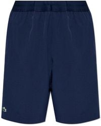 Lacoste - Shorts With Logo Patch - Lyst