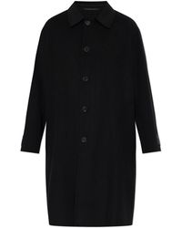 MM6 by Maison Margiela - Wool Coat - Lyst
