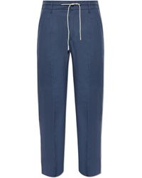 Eleventy - Creased Trousers - Lyst