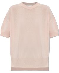 Jil Sander - Loose-Fit Cashmere Top - Lyst