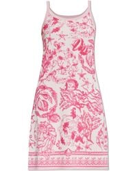Versace - Dress With 'Barocco' Pattern - Lyst