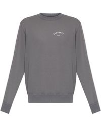 Eleventy - Sweatshirt With Printed Logo - Lyst