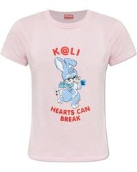 KENZO - T-Shirt With Print - Lyst
