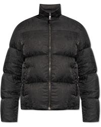 Versace - Down Jacket With `Barocco` Motif - Lyst