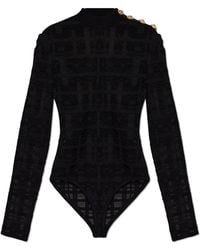 Balmain - Body With Shoulder Pads - Lyst