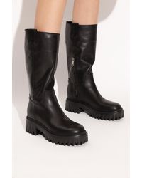 Hogan - Leather Boots 'Stivale' - Lyst