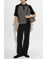 Balmain - Polo With Monogram - Lyst