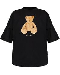 Palm Angels - T-Shirt With Printed Logo - Lyst